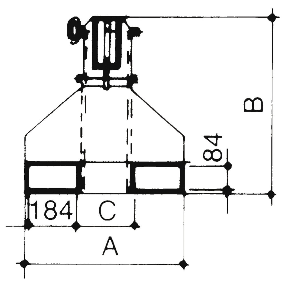 Productafbeelding nr. 2: Bauer® Telescooplader, model 2, reikwijdte tot 3.655 mm, cap. tot 2.500 kg, geeloranje