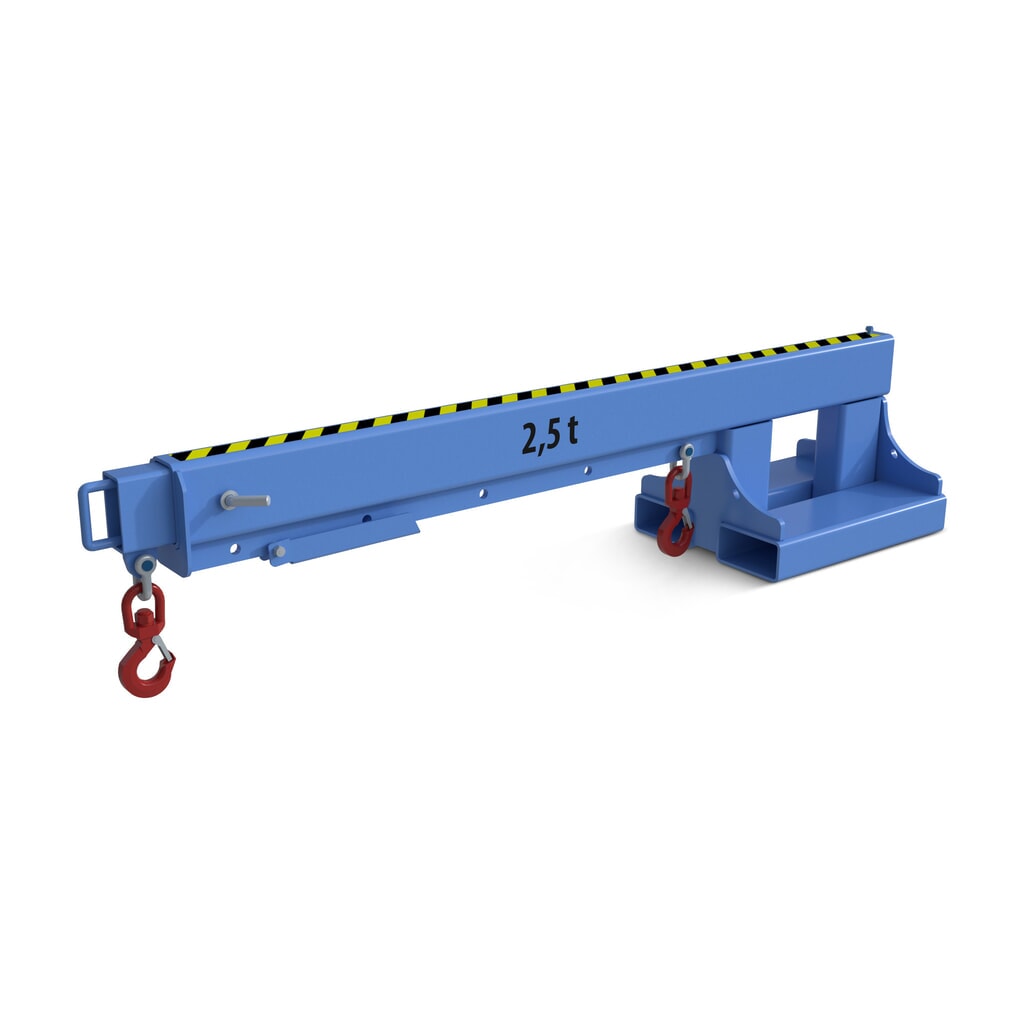 Productafbeelding nr. 5: Bauer® kraanarm model 2, bereik tot 3.655 mm, draagvermogen tot 2.500 kg, geel-oranje
