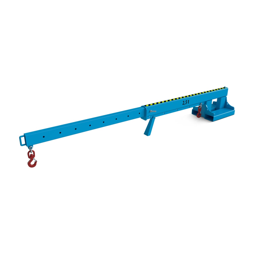 Bauer® kraanarm model 2, bereik tot 3.655 mm, draagvermogen tot 2.500 kg, geel-oranje Productafbeelding nr. 6: Bauer® kraanarm model 2, bereik tot 3.655 mm, draagvermogen tot 2.500 kg, geel-oranje