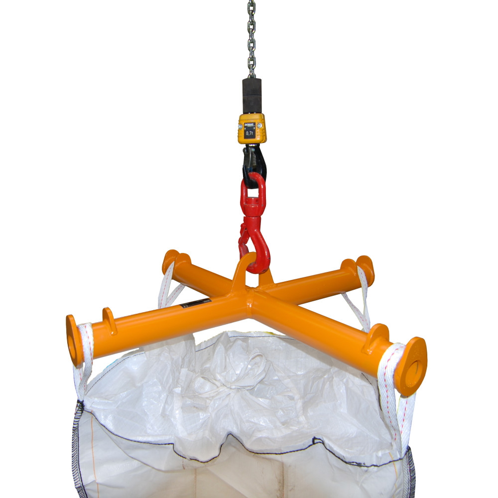 Productafbeelding nr. 2: Bauer® Traverse voor BIG BAG, hijsopname, cap. 2.000 kg, gelakt, RAL 2000 geeloranje