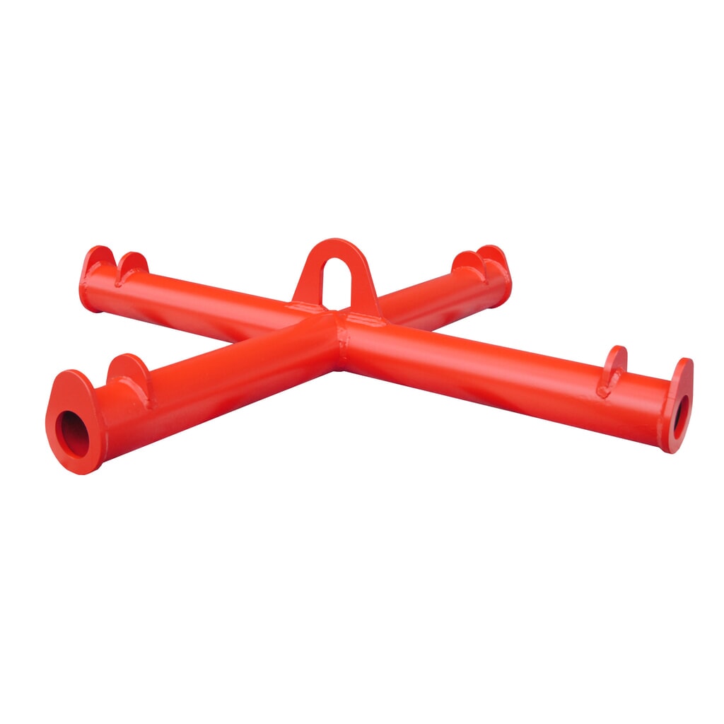 Product afbeelding: Bauer® Traverse voor BIG BAG, hijsopname, cap. 2.000 kg, gelakt, RAL 3000 vuurrood