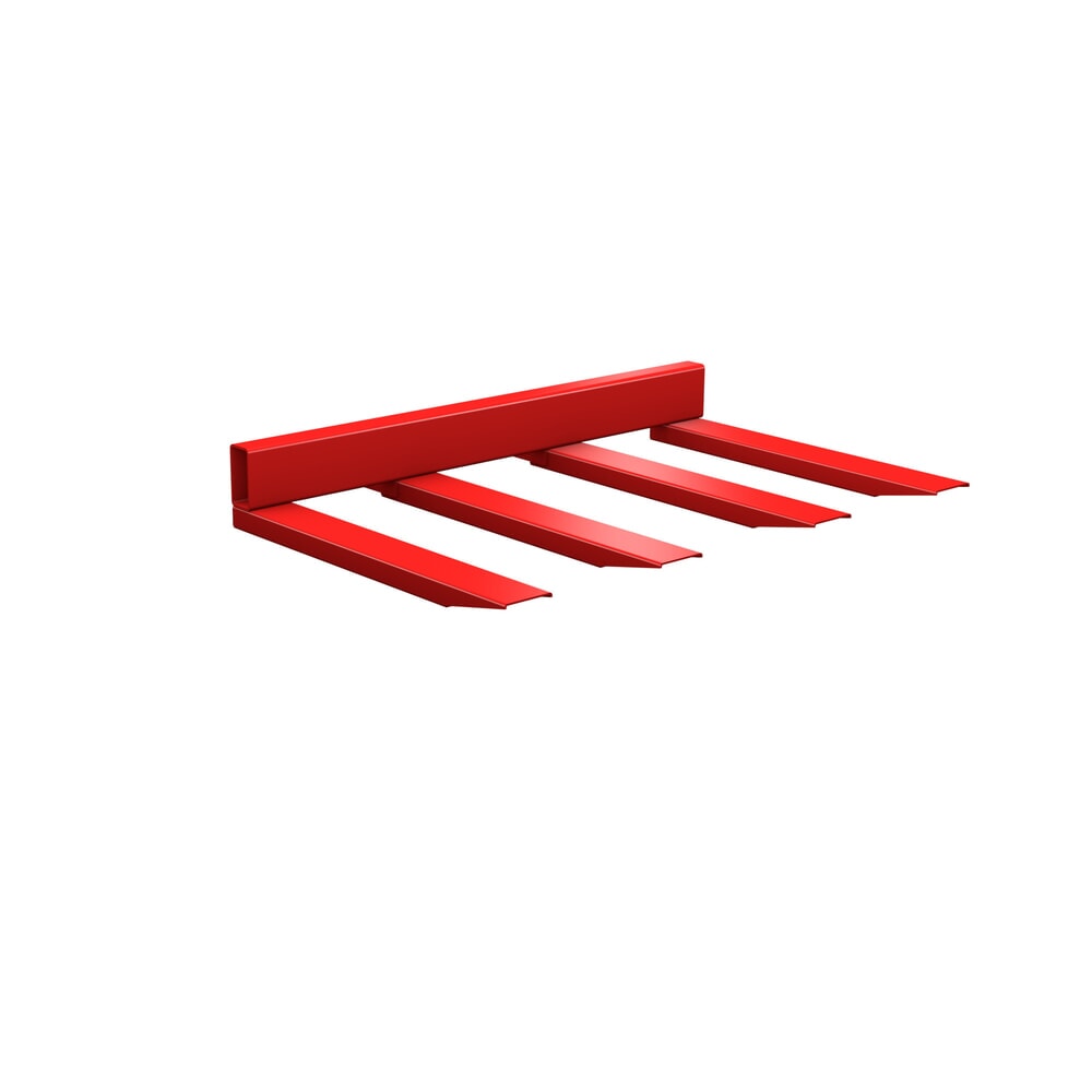 Productafbeelding nr. 1: Bauer® Traverse voor lange goederen, gelakt, cap. 1.500 kg, vuurrood