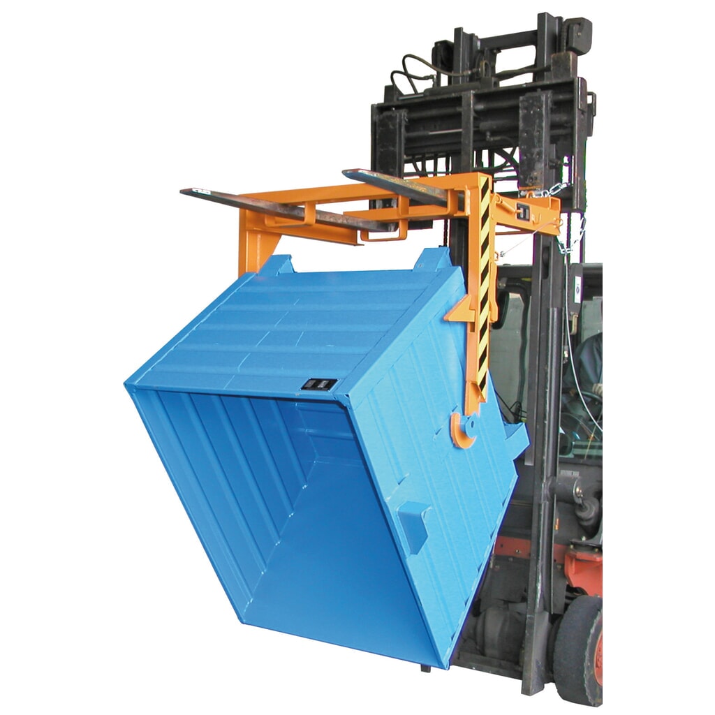 Bauer® Traverse voor stapelbare kantelbakken, volume 0,3 m³, RAL 3000 vuurrood Product afbeelding: Bauer® Traverse voor stapelbare kantelbakken, volume 0,3 m³, RAL 3000 vuurrood