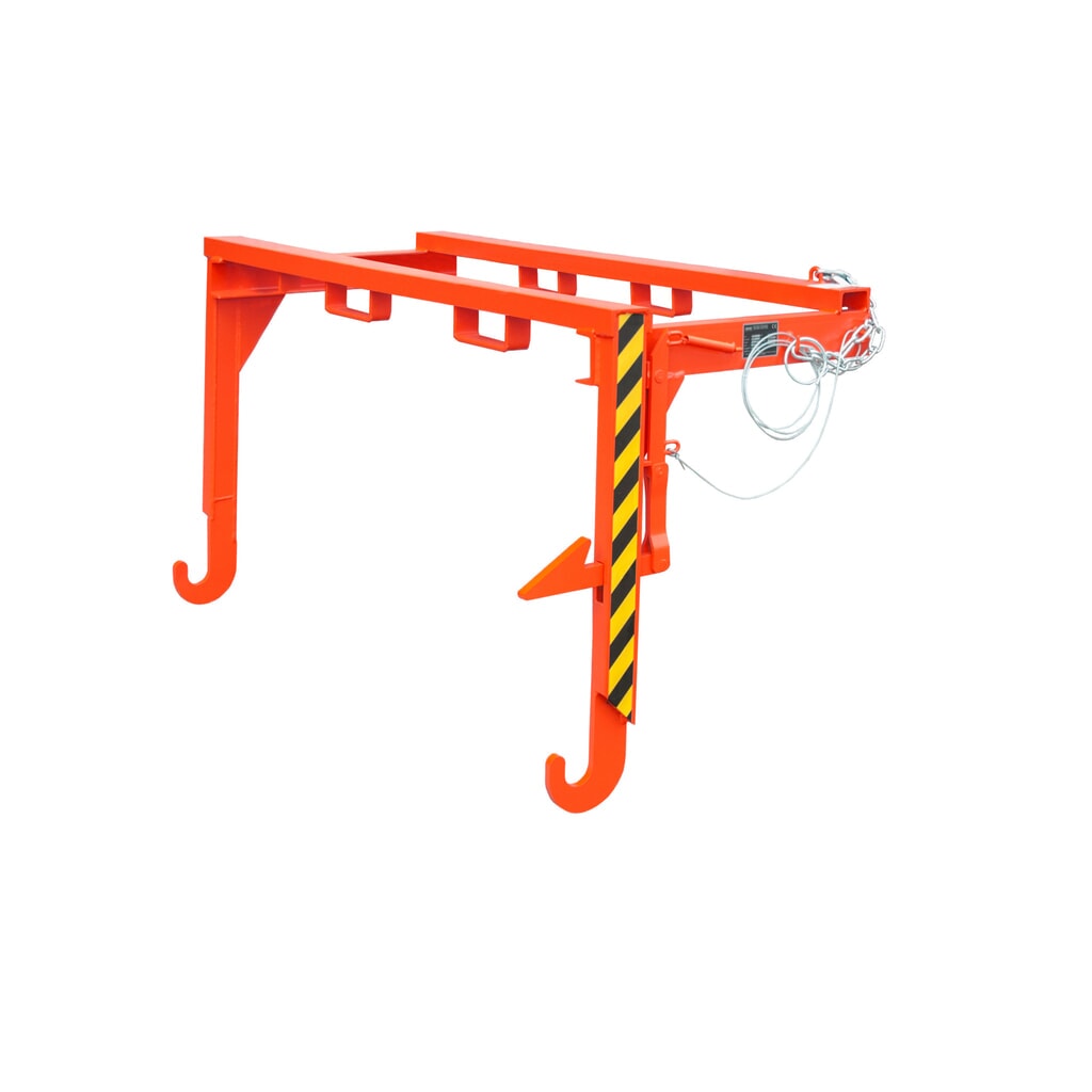 Product afbeelding: Bauer® Traverse voor stapelbare kantelbakken, volume 1,5 m³, RAL 3000 vuurrood