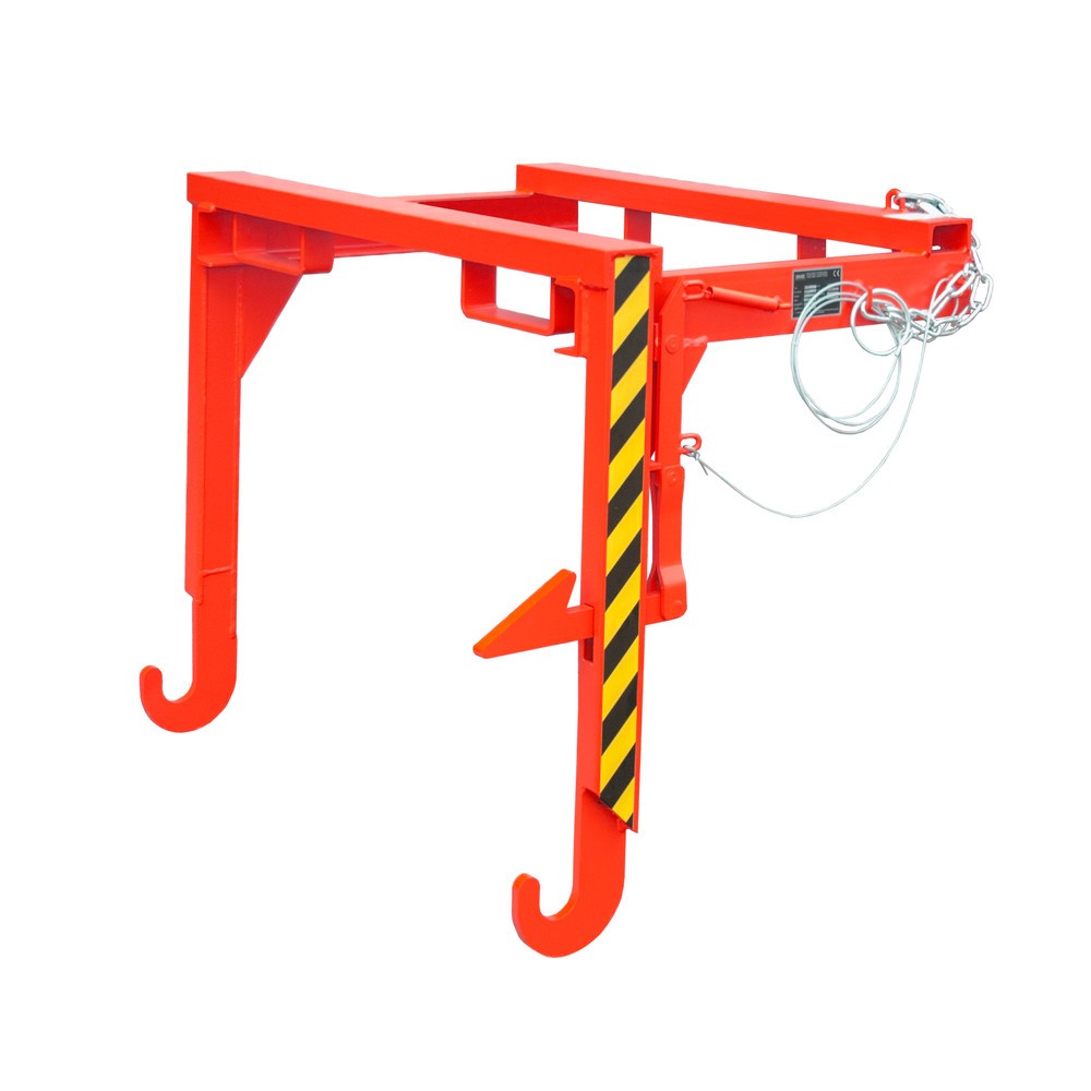Productafbeelding nr. 1: Bauer® Traverse voor stapelbare kantelbakken, volume 0,9 m³, RAL 3000 vuurrood