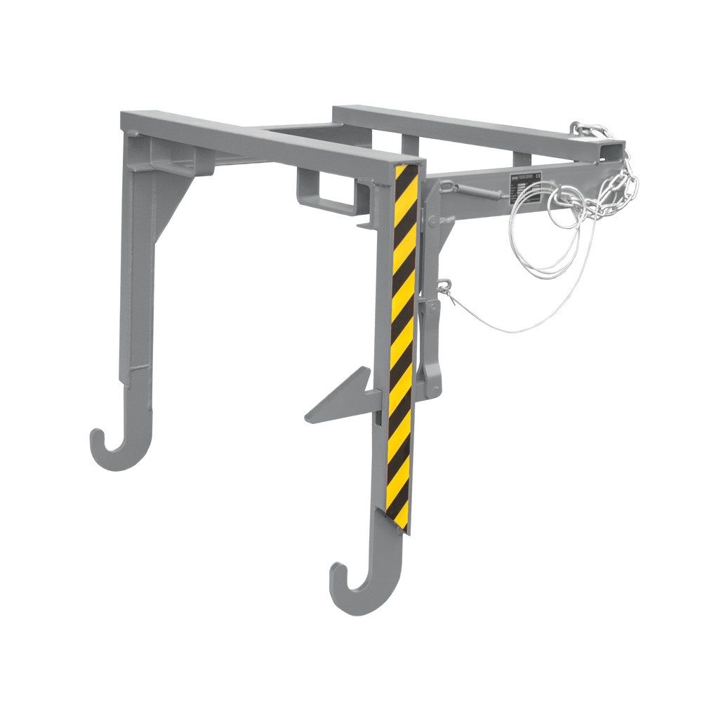 Productafbeelding nr. 1: Bauer® Traverse voor stapelbare kantelbakken, volume 0,9 m³, RAL 7005 muisgrijs