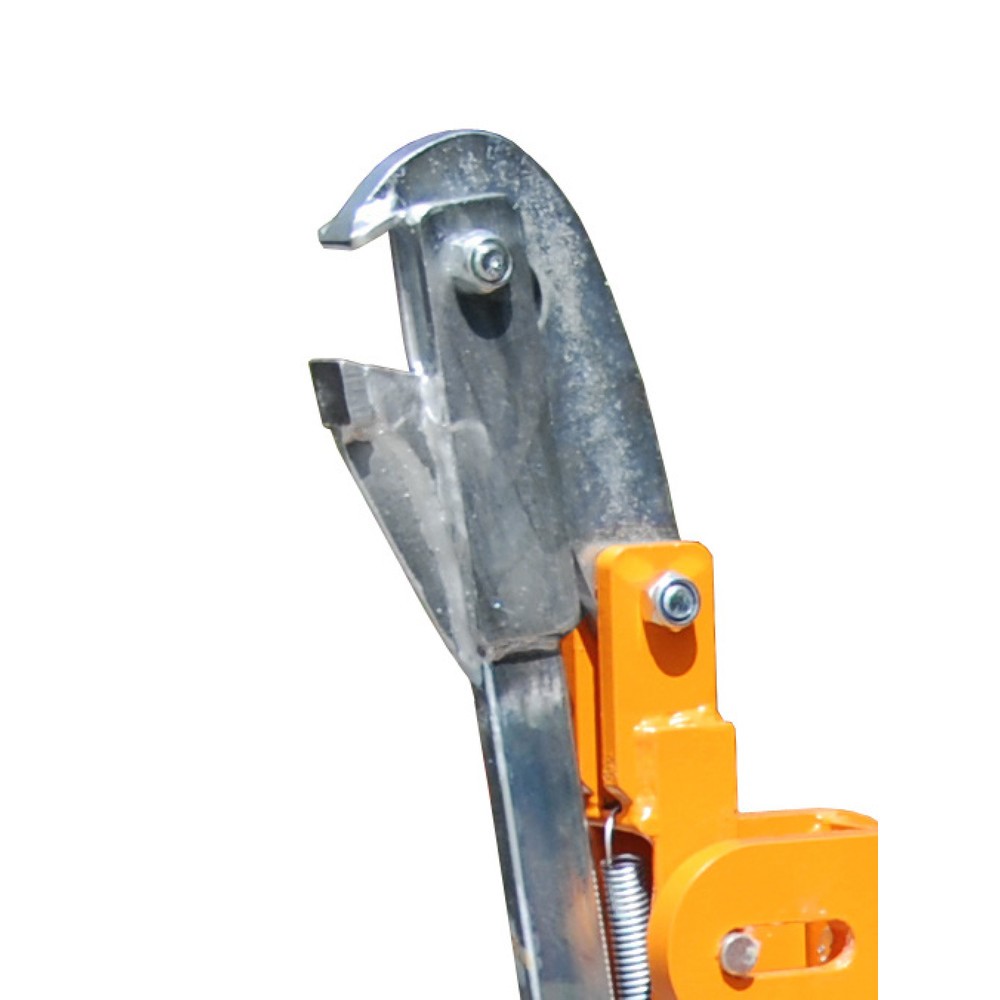 Productafbeelding nr. 2: Bauer® Vatengrijper voor stalen en kunststof L-ringvaten, cap. 800 kg, RAL 5012 lichtblauw