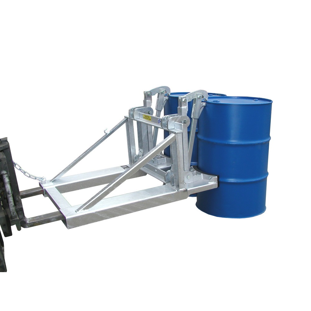 Productafbeelding nr. 3: Bauer® Vatengrijper voor stalen en kunststof L-ringvaten, cap. 1.600 kg, thermisch verzinkt