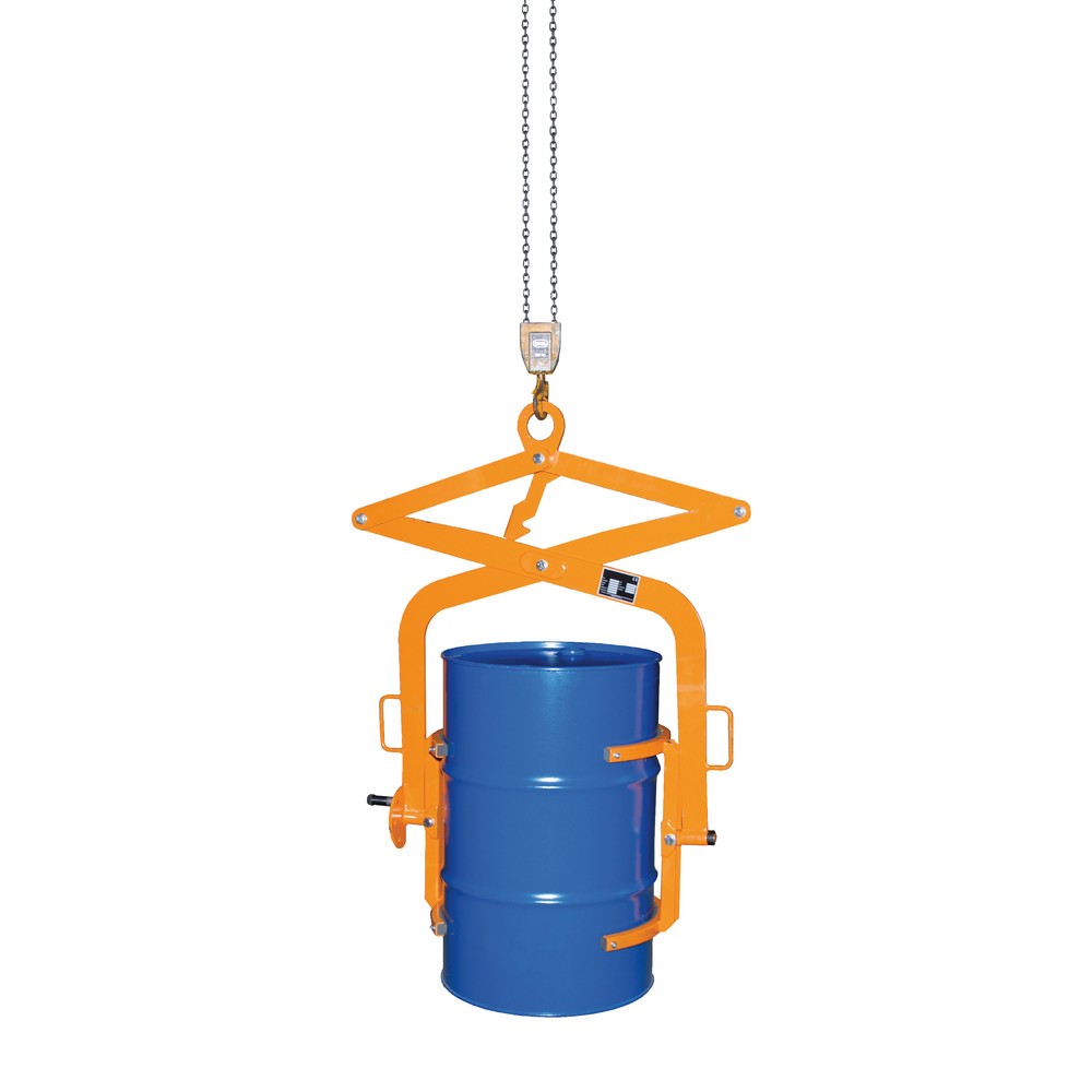 Productafbeelding nr. 2: Bauer® Vatengrijptang voor stalen 200 liter vaten, cap. 300 kg, thermisch verzinkt