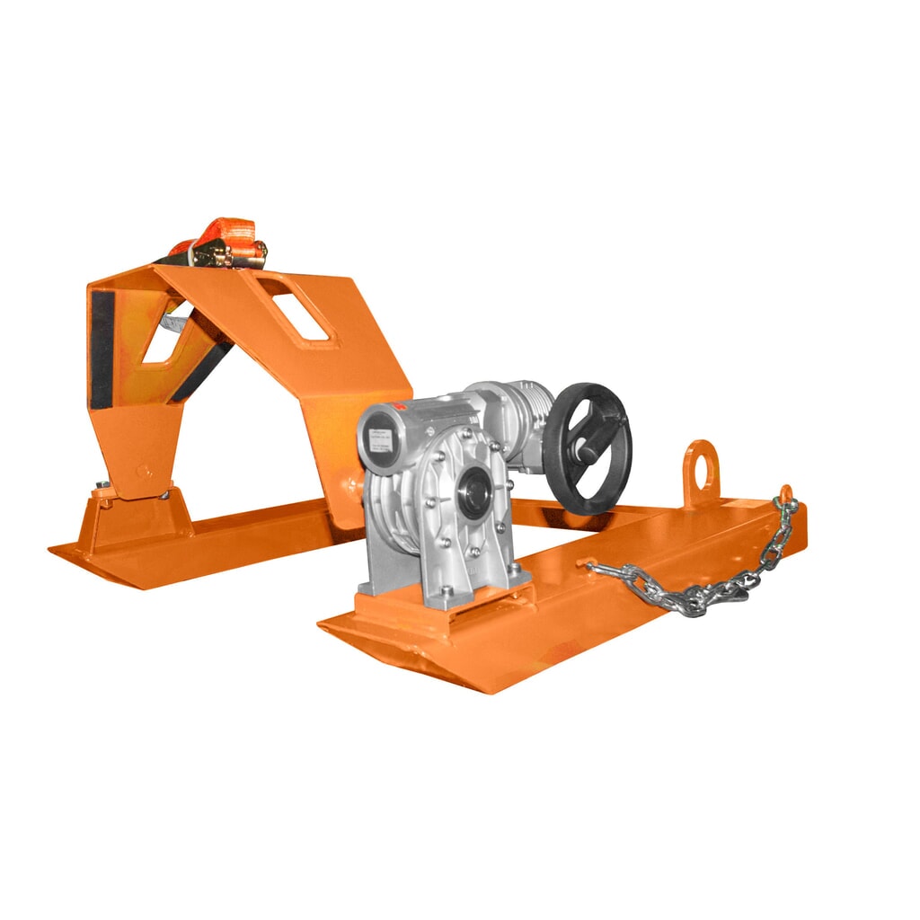 Bauer® Vatenkantelaar, cap. 300 kg, voor vat-Ø 350-600 mm, zwengel, RAL 2000 geeloranje Productafbeelding nr. 2: Bauer® Vatenkantelaar, cap. 300 kg, voor vat-Ø 350-600 mm, zwengel, RAL 2000 geeloranje