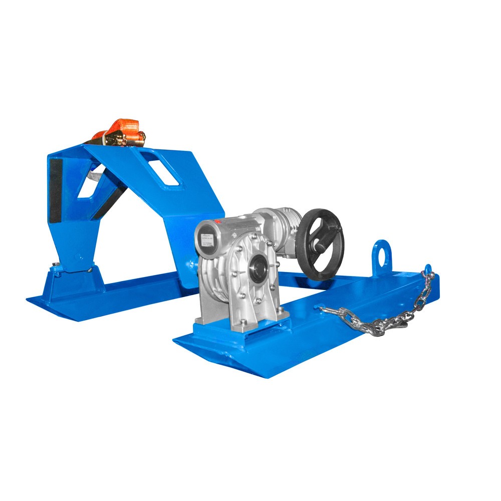 Productafbeelding nr. 3: Bauer® Vatenkantelaar, cap. 300 kg, voor vat-Ø 350-600 mm, zwengel, RAL 5012 lichtblauw