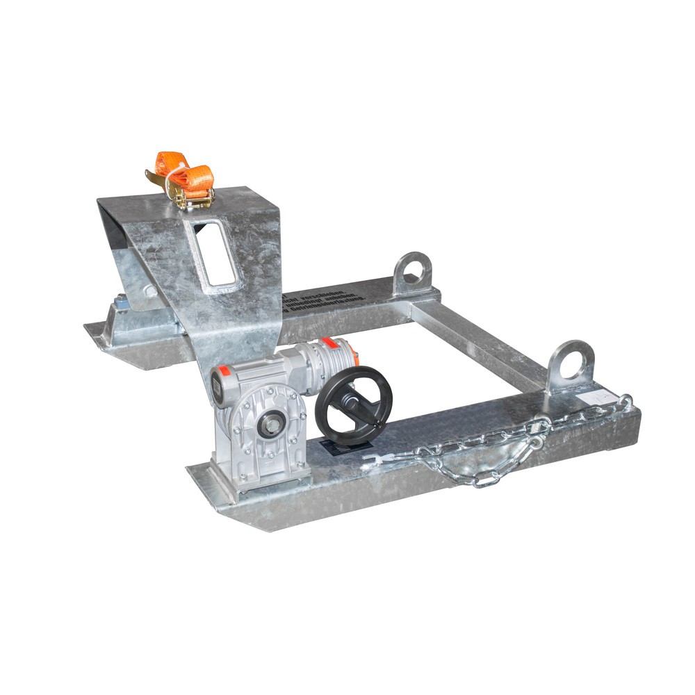 Productafbeelding nr. 1: Bauer® Vatenkantelaar, cap. 300 kg, voor vat-Ø 350-600 mm, zwengel, thermisch verzinkt