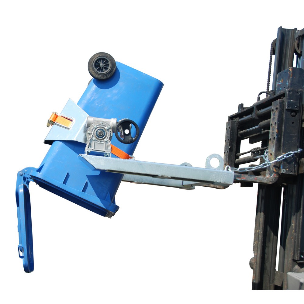 Productafbeelding nr. 2: Bauer® Vatenkantelaar, cap. 300 kg, voor vat-Ø 350-600 mm, zwengel, thermisch verzinkt