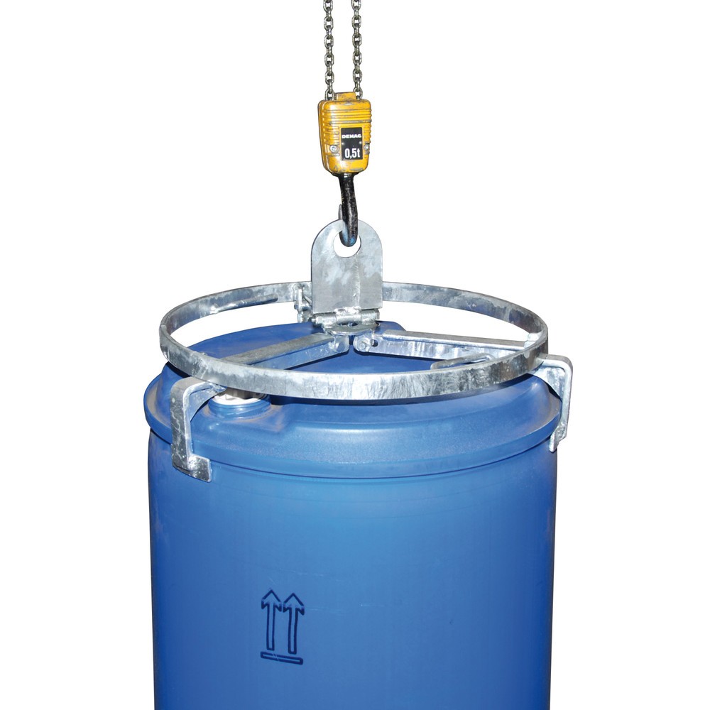 Product afbeelding: Bauer® Vatentraverse, cap. 300 kg, Ø 610 mm, hoogte 270 mm, thermisch verzinkt