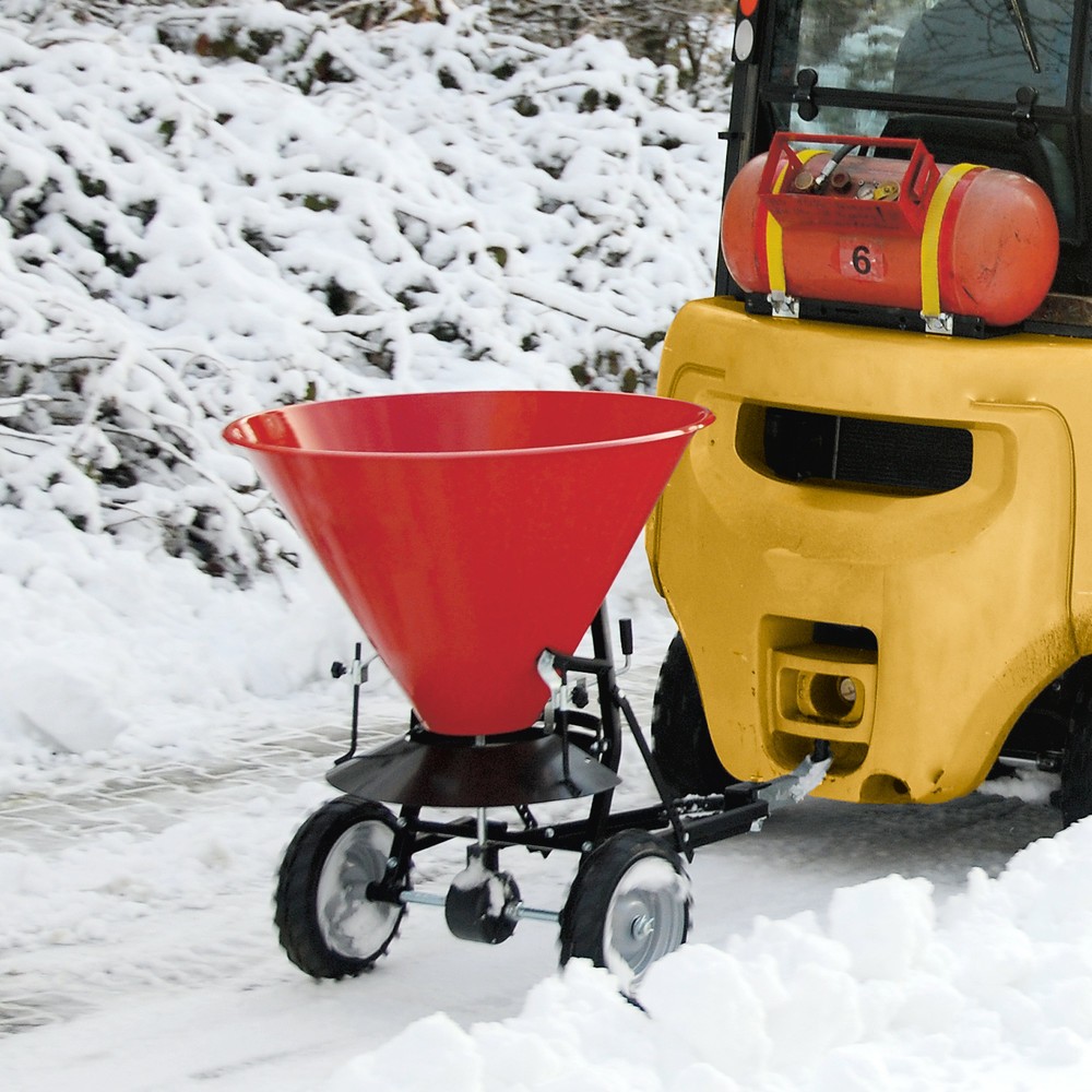 Productafbeelding nr. 2: Bauer® Strooiwagen als aanhanger voor heftruck, inhoud 105 l