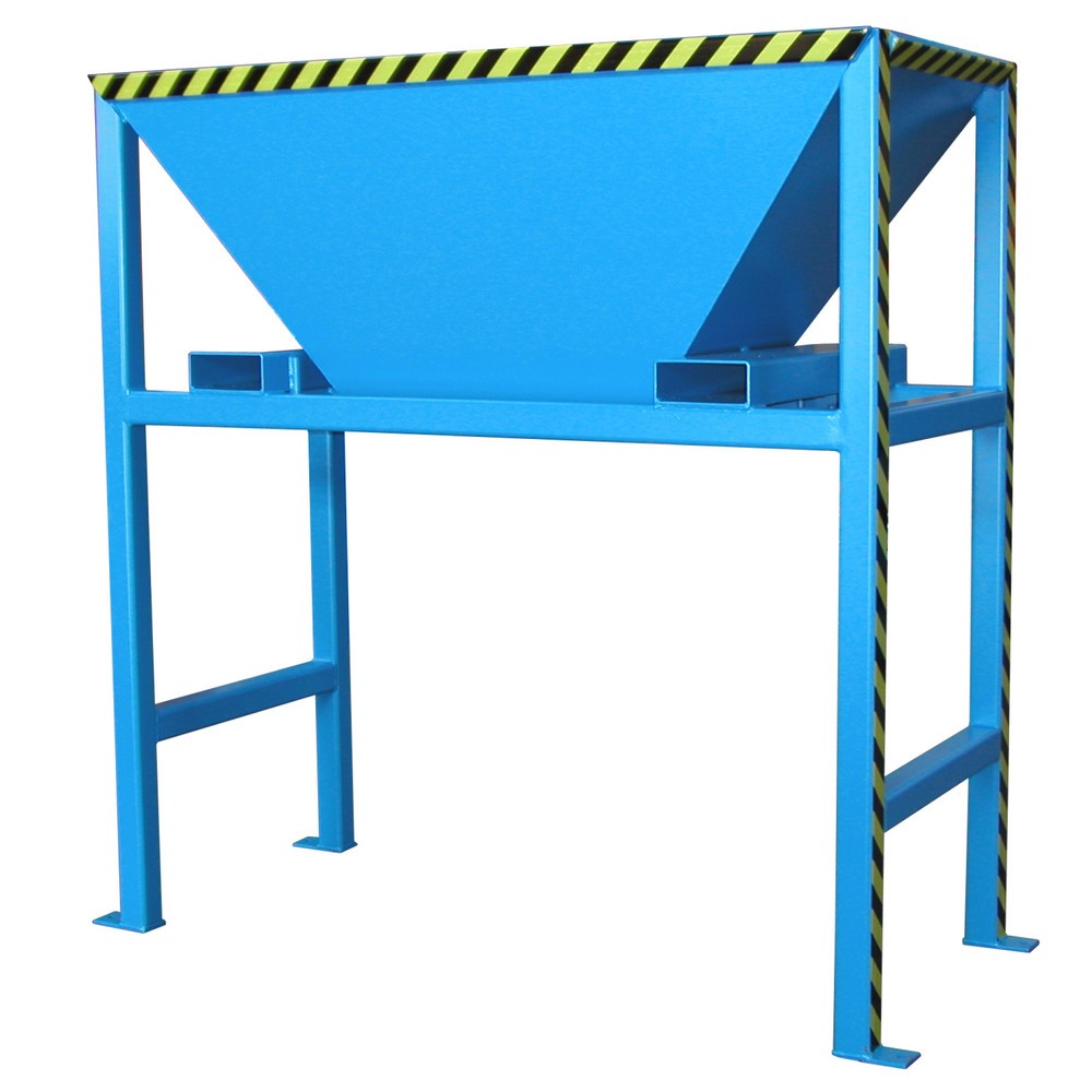 Productafbeelding nr. 1: Bauer® Vultrechter voor BIG BAG transportzakken, hxbxd 2.050 x 1.980 x 980 mm, RAL 5012 lichtblauw