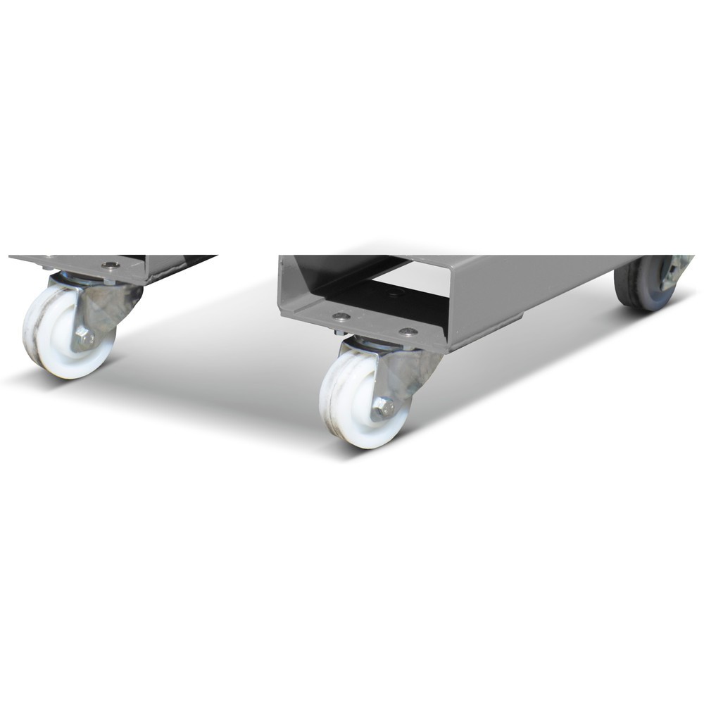 Product afbeelding: Bauer® Wielenset voor minikantelbak en minibak voor spaanders