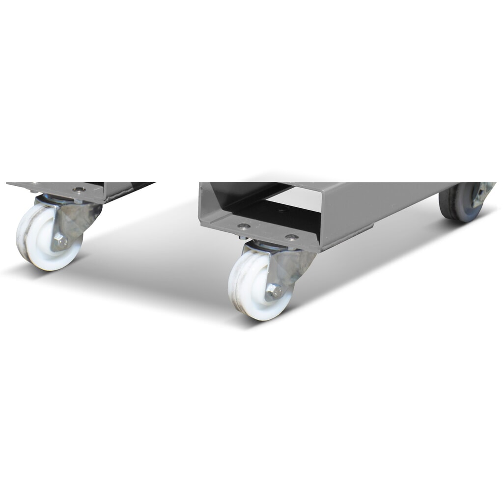 Bauer® Wielenset voor minikantelbak en minibak voor spaanders Product afbeelding: Bauer® Wielenset voor minikantelbak en minibak voor spaanders
