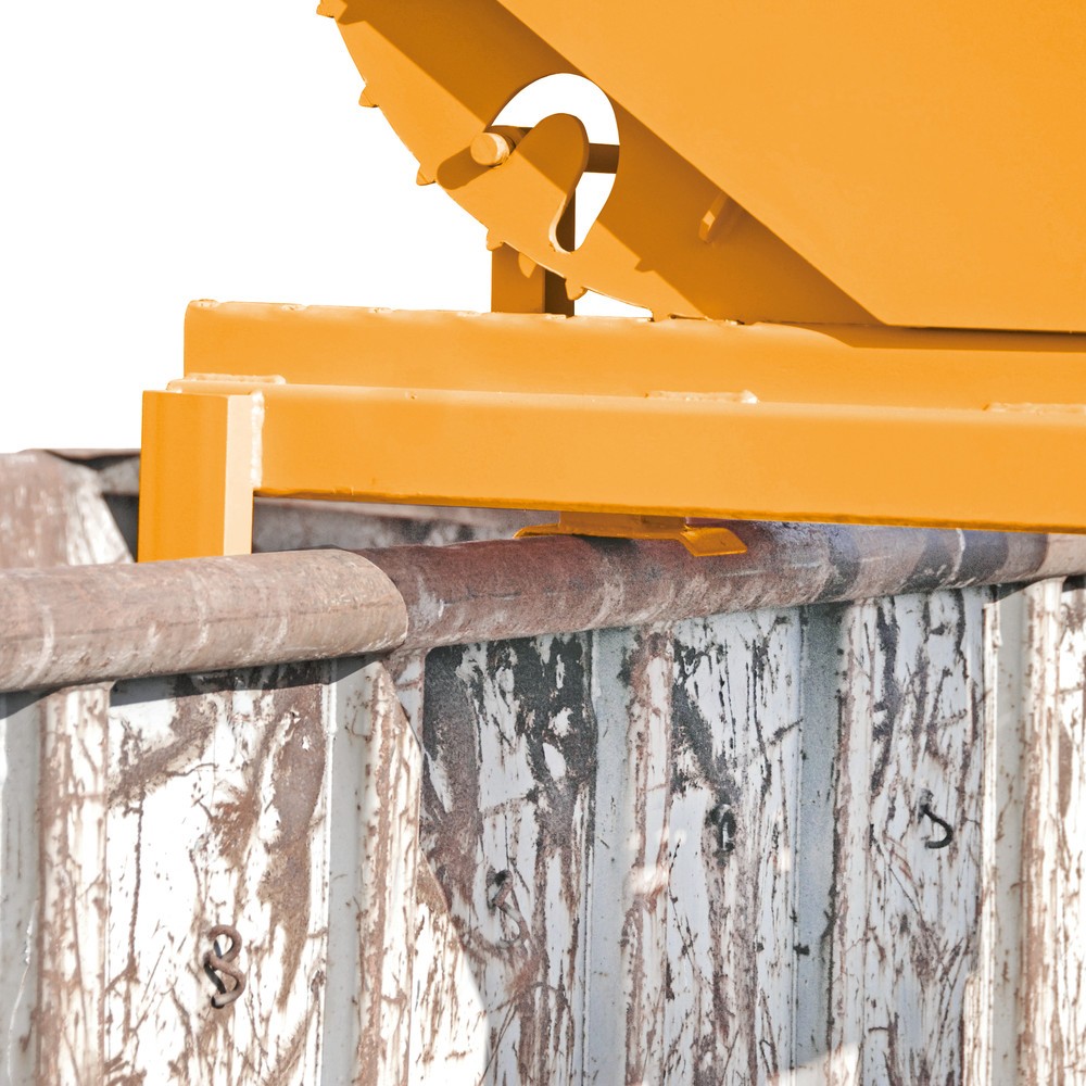 Productafbeelding nr. 3: Bauer® Zwaarlastkantelbak, capaciteit 4.000 kg, gelakt, volume 0,9 m³, RAL 6011 resedagroen
