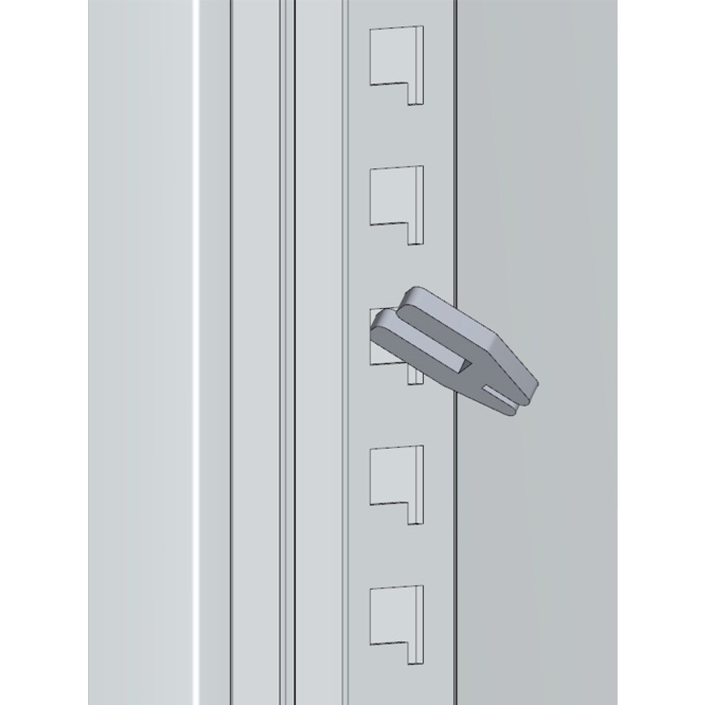 Productafbeelding nr. 3: Bedrunka+Hirth hoge kast voor CNC-gereedschap met kunststof lades, h x b x s 1.950 x 1.000 x 500 mm, Capto 4,5,6 (52 stuks)