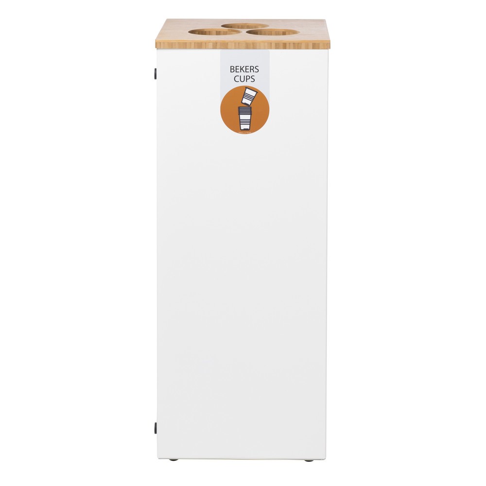 Product afbeelding: Bekerverzamelaar LUNE Paxa Large, 65 liter, wit
