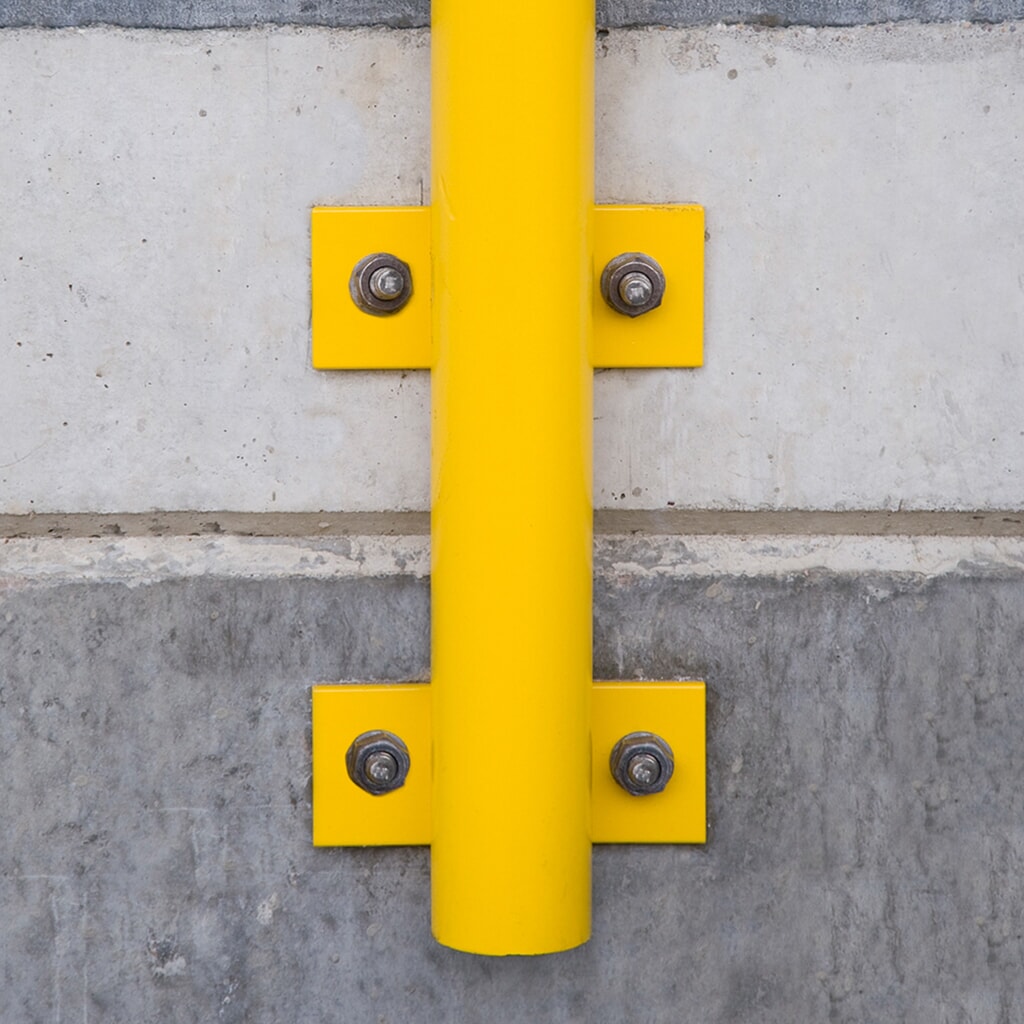 Beschermbeugel, binnen, zijdelingse bevestiging, hxb 1.300 x 2.000 mm Productafbeelding nr. 3: Beschermbeugel, binnen, zijdelingse bevestiging, hxb 1.300 x 2.000 mm