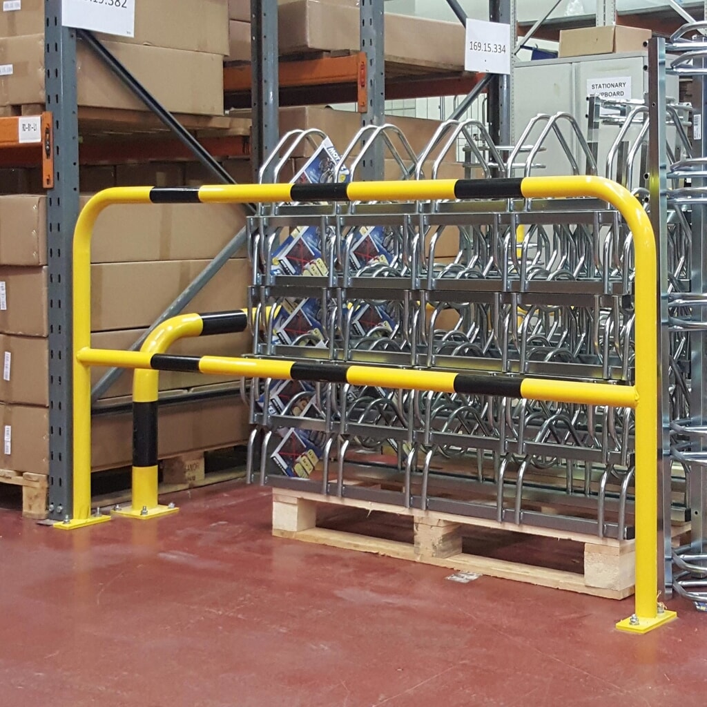 Beschermbeugel, voor gebruik binnen, hxb 1.000 x 2.000 mm Productafbeelding nr. 6: Beschermbeugel, voor gebruik binnen, hxb 1.000 x 2.000 mm