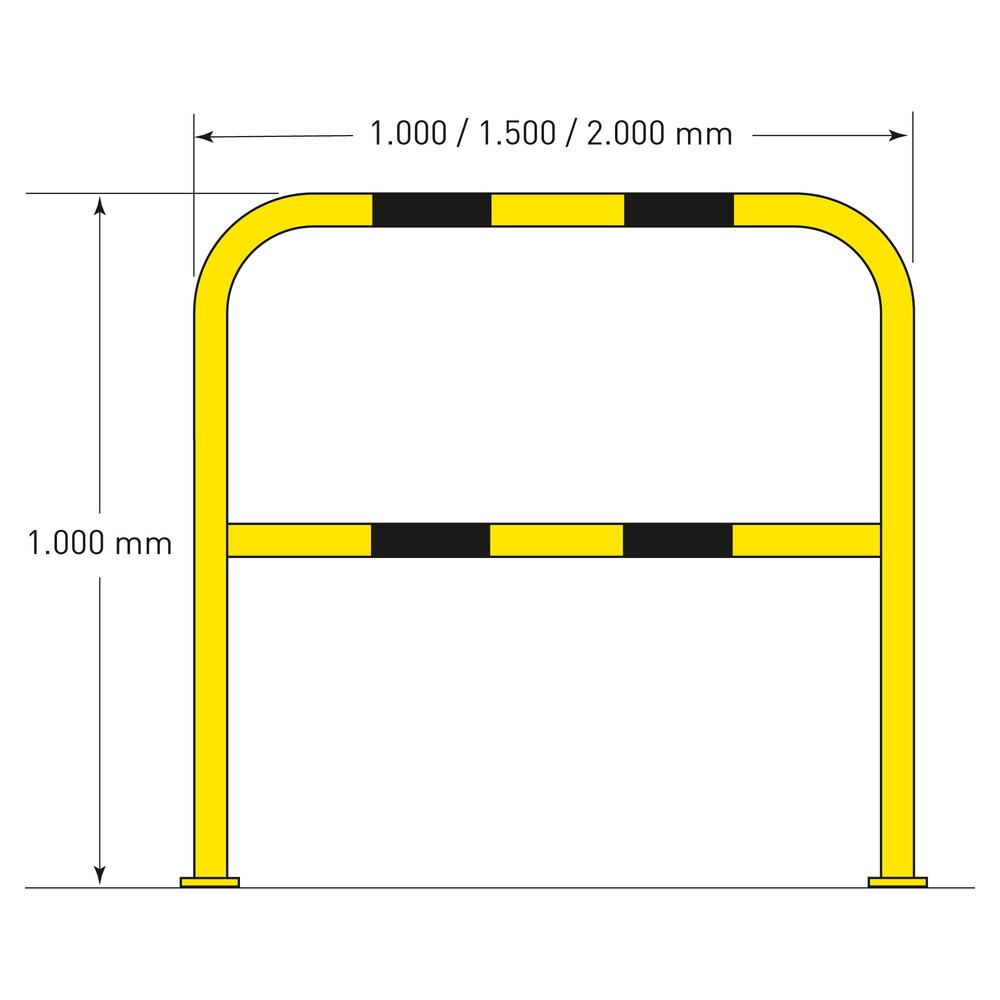 Productafbeelding nr. 7: Beschermbeugel, voor gebruik buiten, hxb 1.000 x 1.500 mm