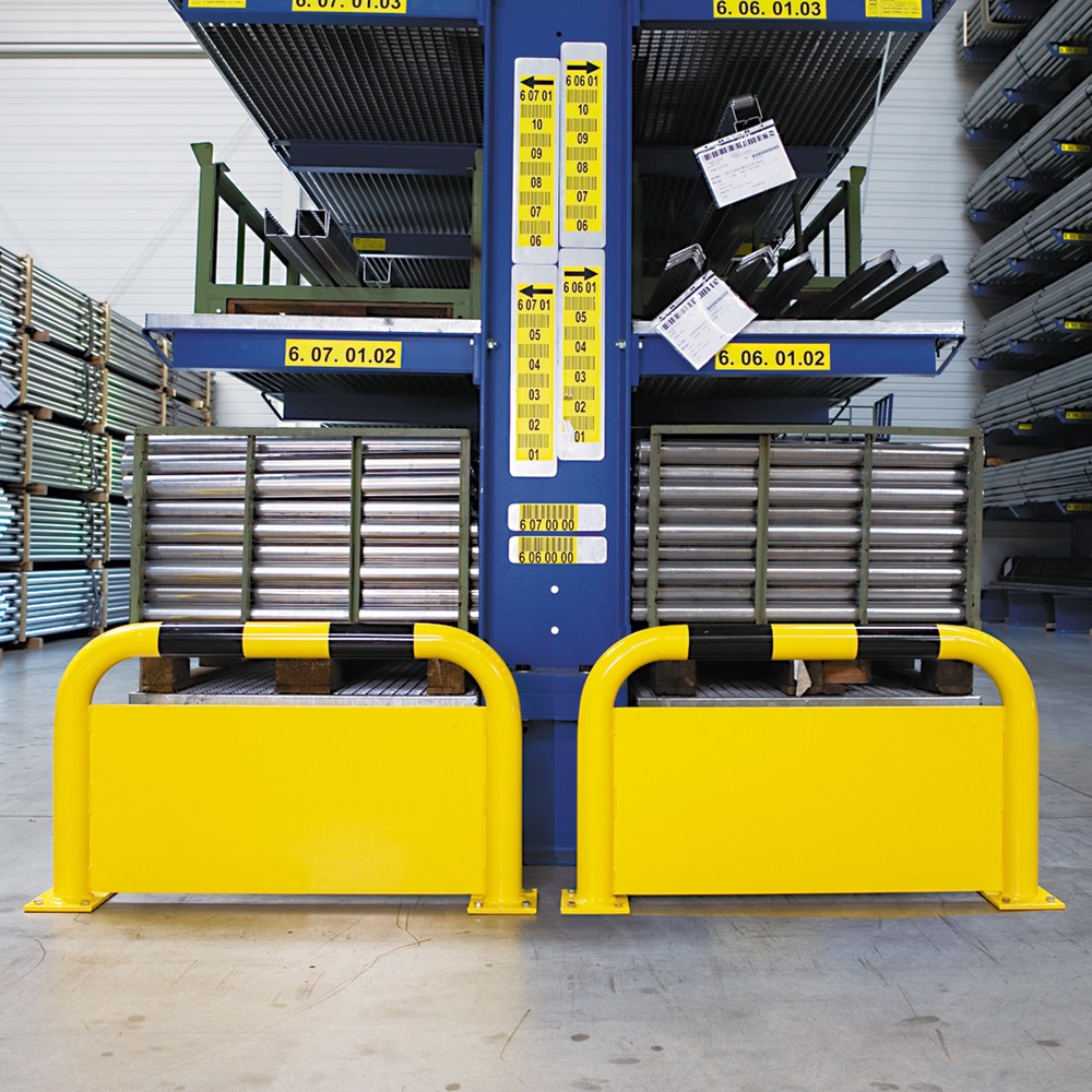 Product afbeelding: Beschermbeugel met onderrijdbeveiliging, hxb 600 x 1.000 mm