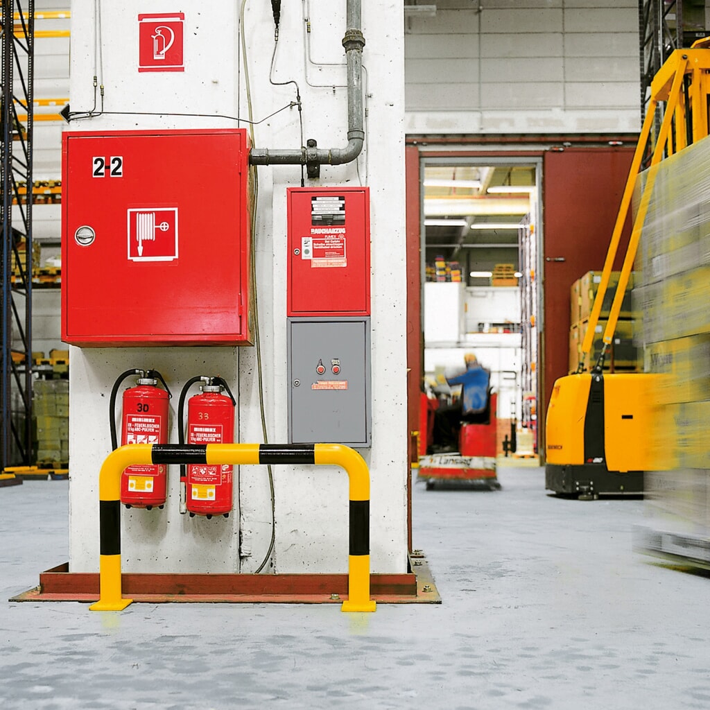 Productafbeelding nr. 3: Beschermbeugel voor gebruik binnen, Ø 108 mm, hxb 1.200 x 1.500 mm