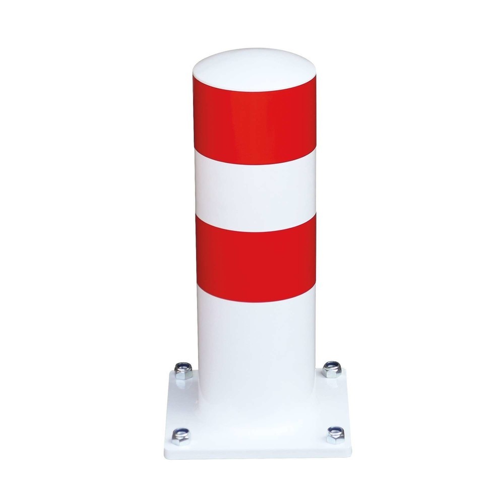 Productafbeelding nr. 3: Beschermpaal MORAVIA BLACK BULL als parkeerhulp voor vrachtwagens, voor buiten, rood-wit, hoogte 500 mm, Ø 159 mm