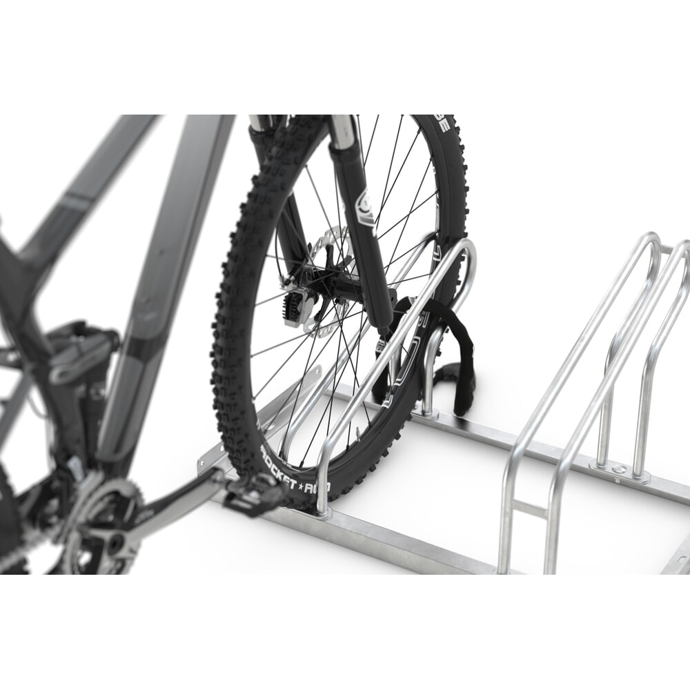 Productafbeelding nr. 4: Beugelfietsrek, 1-zijdig, 2 plaatsen, verzinkt