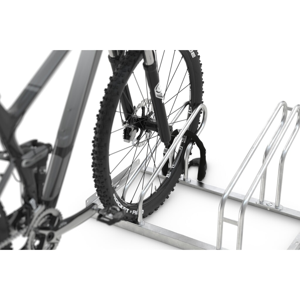 Productafbeelding nr. 4: Beugelfietsrek, 1-zijdig, 6 plaatsen, verzinkt