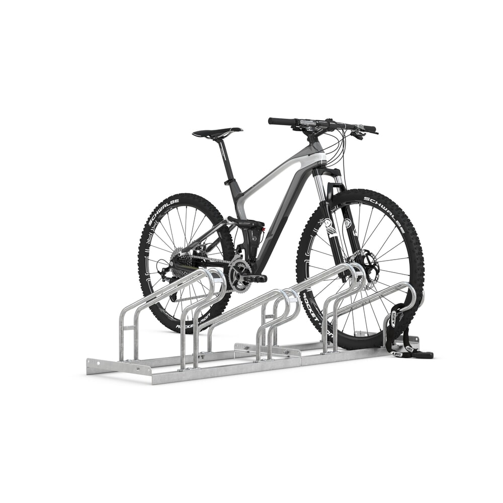 Productafbeelding nr. 8: Beugelfietsrek, 1-zijdig, 4 plaatsen, verzinkt