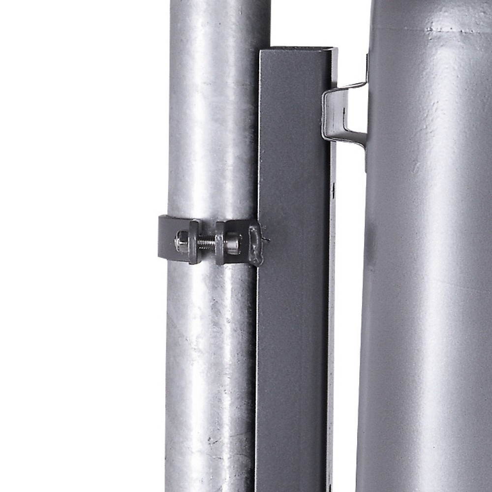 Product afbeelding: RENNER Bevestigingsklemband voor plaatstalen afvalbakken, incl. montagegereedschap, 2 stuks per verpakkingseenheid