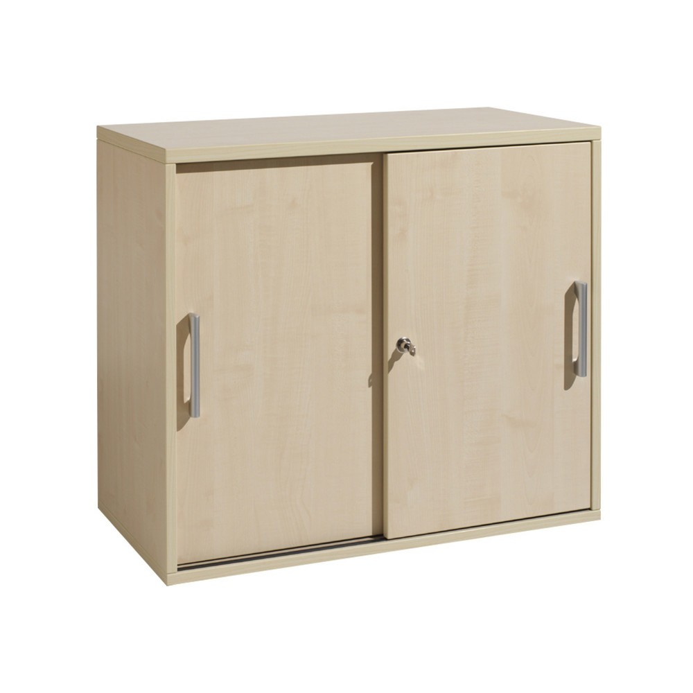 Product afbeelding: Bijzetschuifdeurkast Profi, breedte 800 mm, ahorn