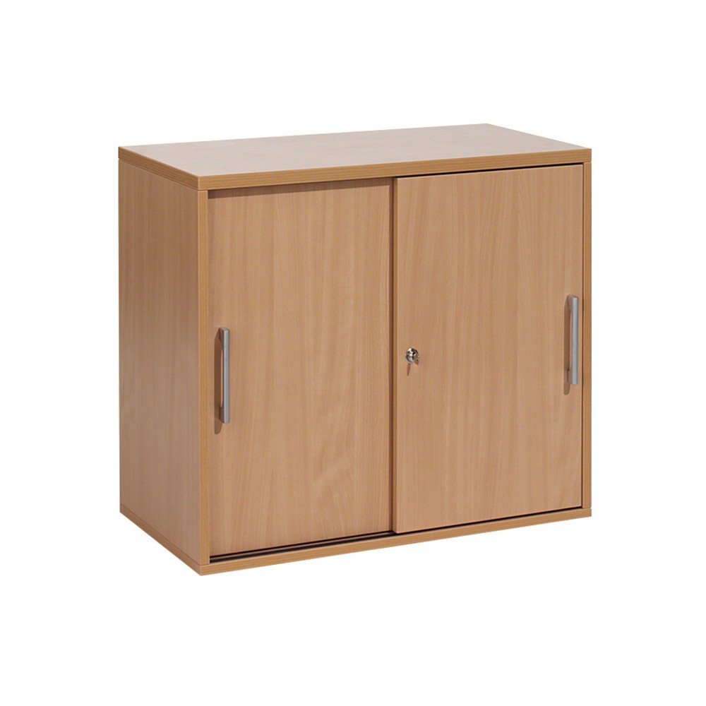 Product afbeelding: Bijzetschuifdeurkast Profi, breedte 800 mm, beuken