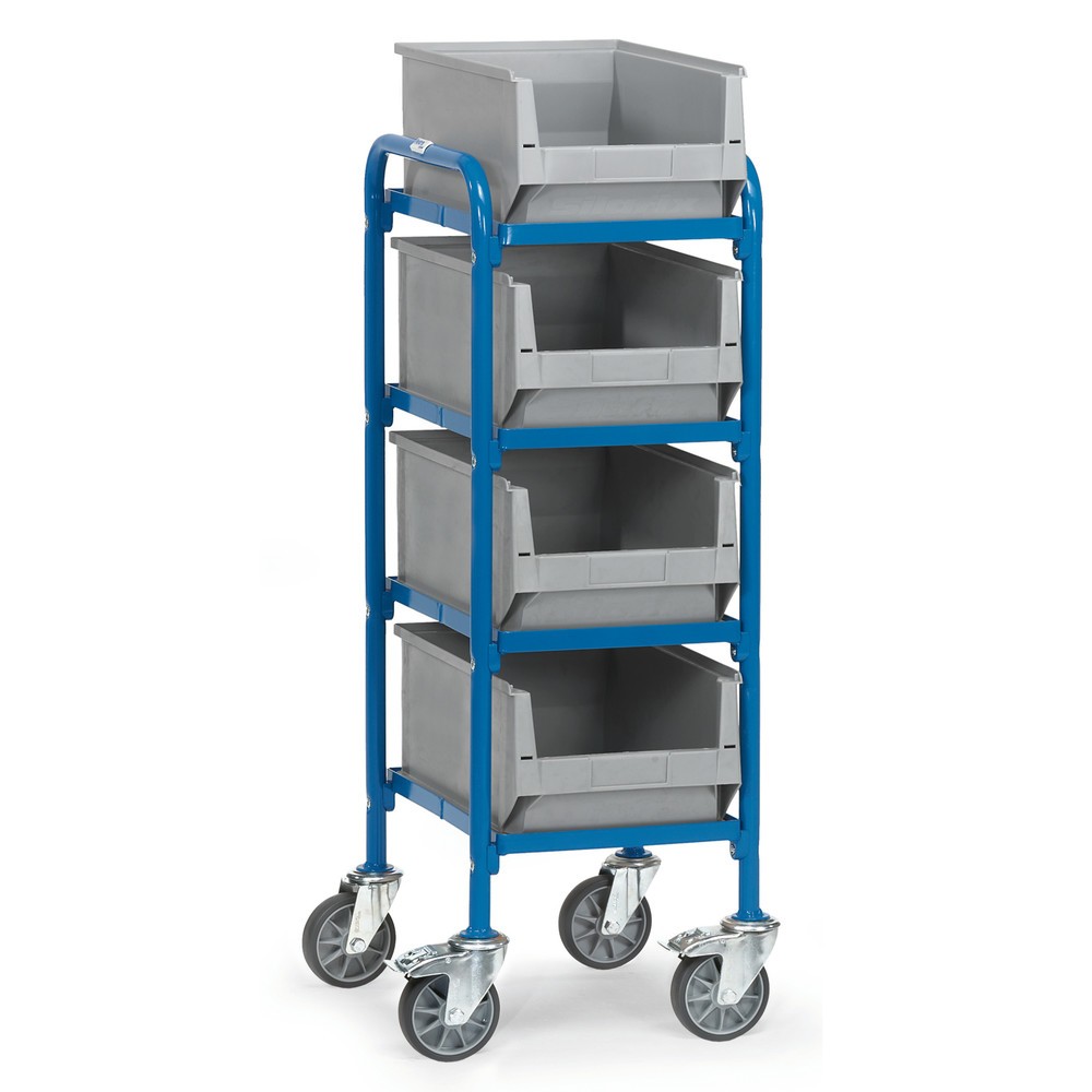 Product afbeelding: Bijzetwagen fetra® met magazijnbakken, laadvlak 320 x 470 mm