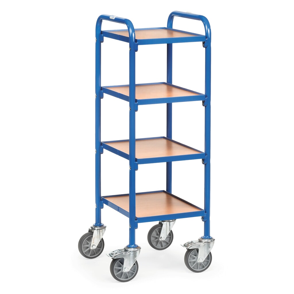 Bijzetwagen fetra® voor bakken, met bodemplaten van 320 x 470 mm Product afbeelding: Bijzetwagen fetra® voor bakken, met bodemplaten van 320 x 470 mm