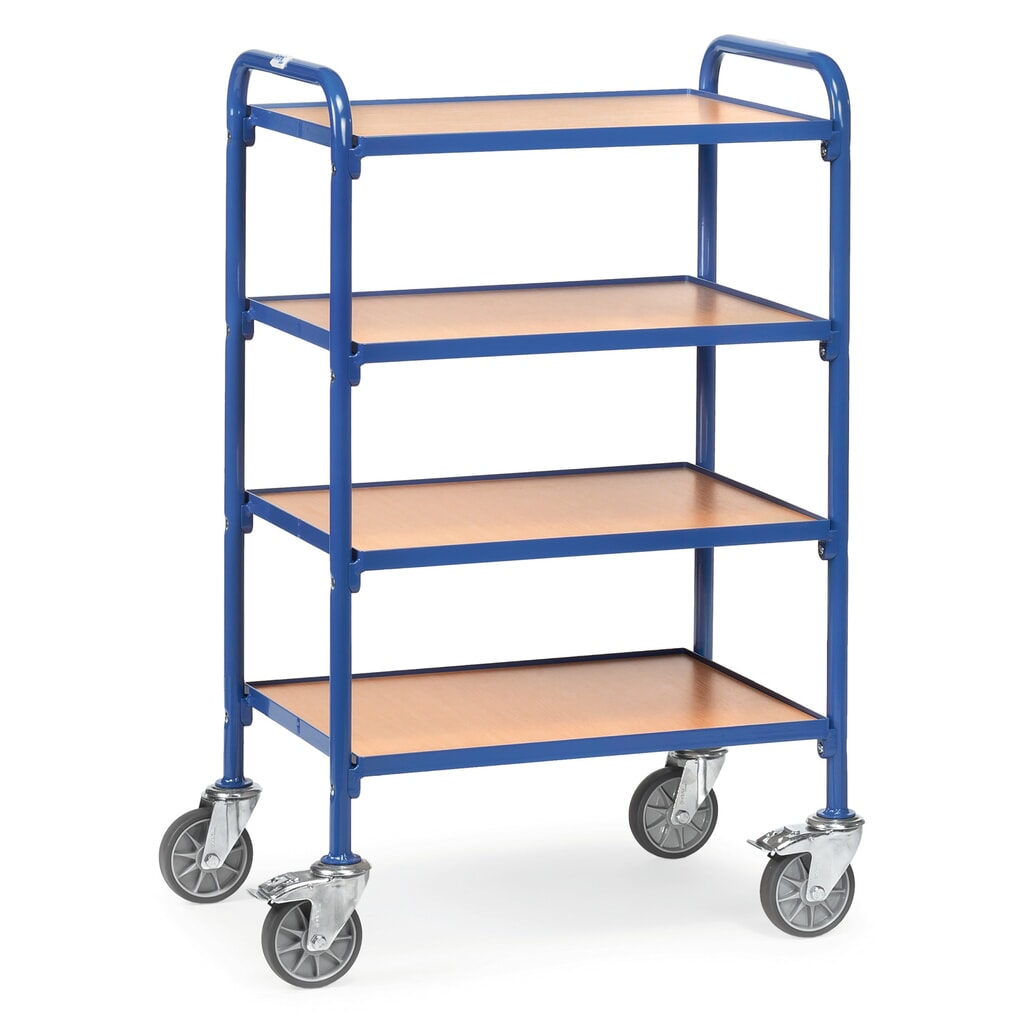 Bijzetwagen fetra® voor bakken, met bodemplaten van 630 x 470 mm Product afbeelding: Bijzetwagen fetra® voor bakken, met bodemplaten van 630 x 470 mm