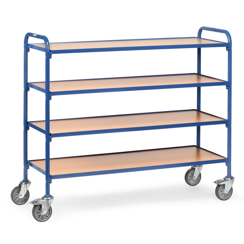 Product afbeelding: Bijzetwagen fetra® voor bakken, met bodemplaten van 1.250 x 470 mm