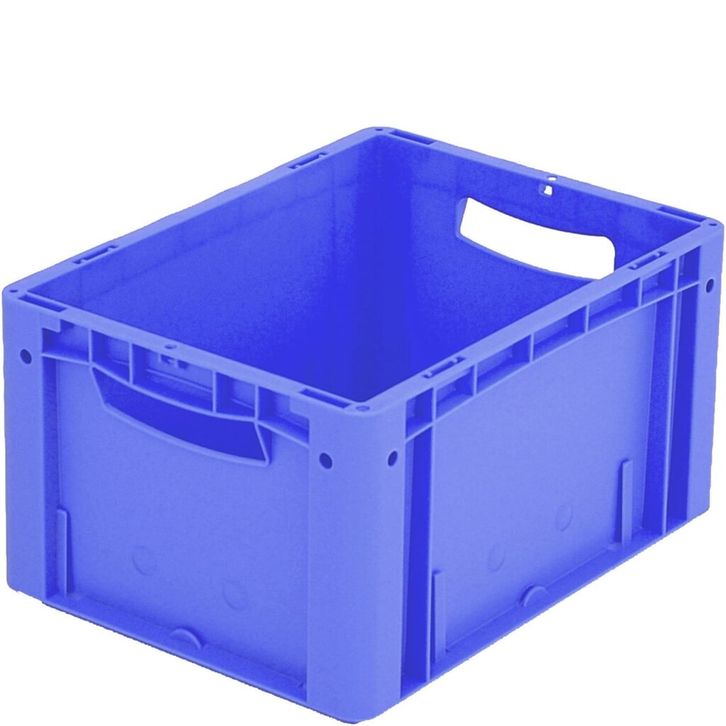 Bito Eurobox XL, hxbxd 220 x 300 x 400 mm, 19 liter, gentiaanblauw Product afbeelding: Bito Eurobox XL, hxbxd 220 x 300 x 400 mm, 19 liter, gentiaanblauw