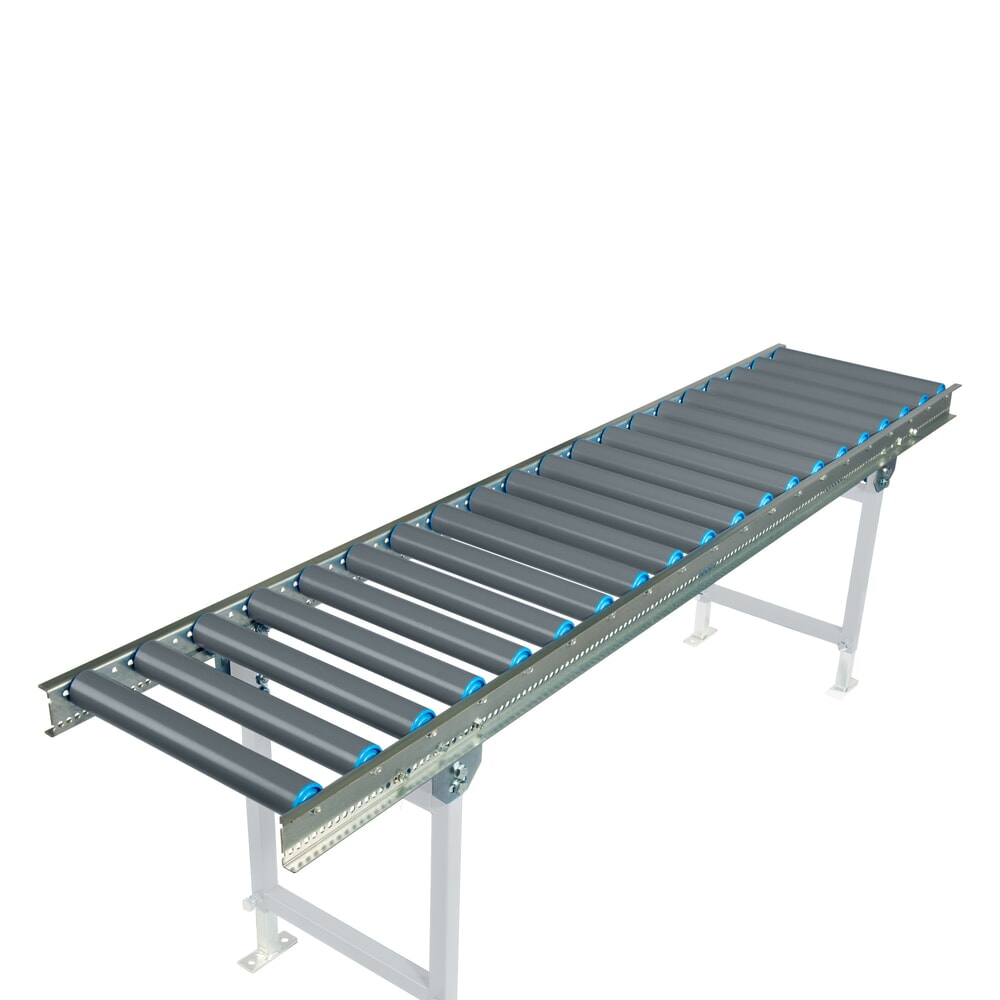 BLUME lichte rollenbaan, roestvrij staal 1.4301, baanbreedte 400 mm, baanlengte 1 m, asafstand 100 mm Productafbeelding nr. 1: BLUME lichte rollenbaan, roestvrij staal 1.4301, baanbreedte 400 mm, baanlengte 1 m, asafstand 100 mm