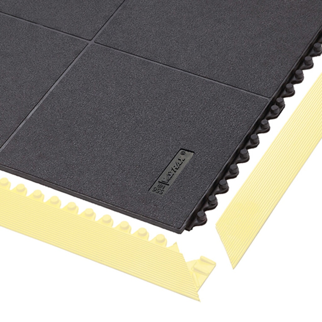 Product afbeelding: Vloerplaat voor montagewerkplekken, insteeksysteem, gesloten, 910 x 910 mm (bxd)