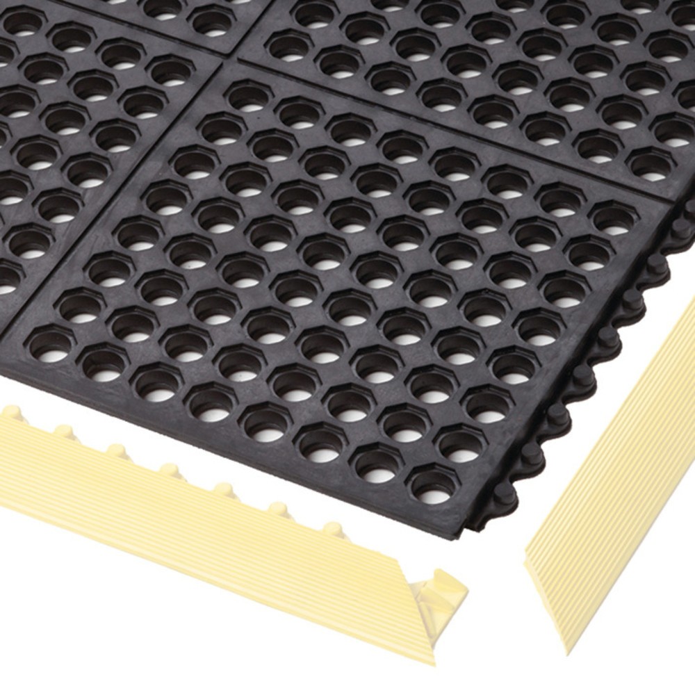 Product afbeelding: Vloerplaat voor montagewerkplekken, insteeksysteem, geperforeerd, 910 x 910 mm (bxd)