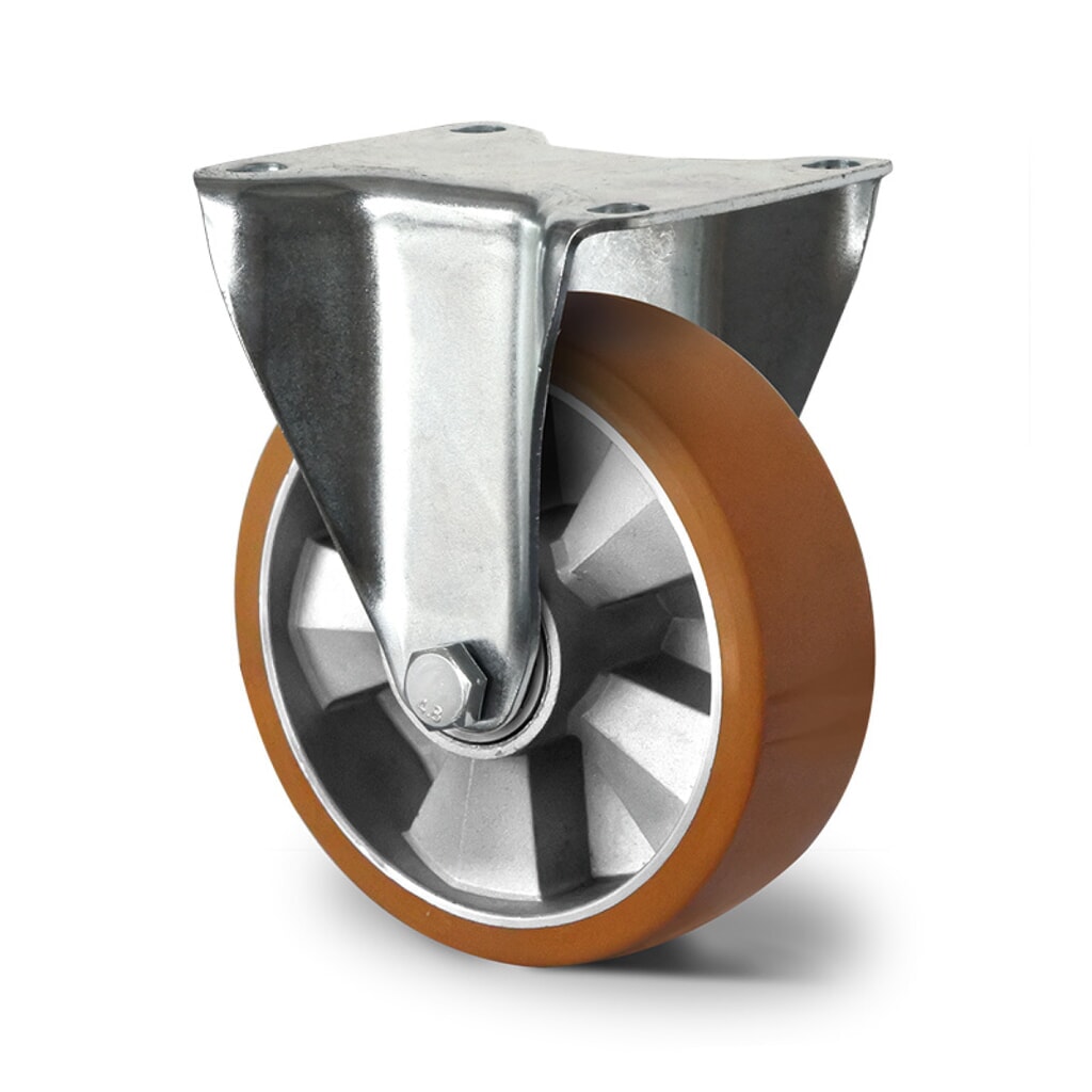 Product afbeelding: Bokwiel ø 125 mm serie BAU5 dubbele kogellager