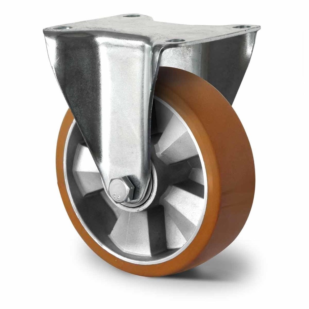 Bokwiel ø 160 mm serie BAU5 dubbele kogellager Product afbeelding: Bokwiel ø 160 mm serie BAU5 dubbele kogellager