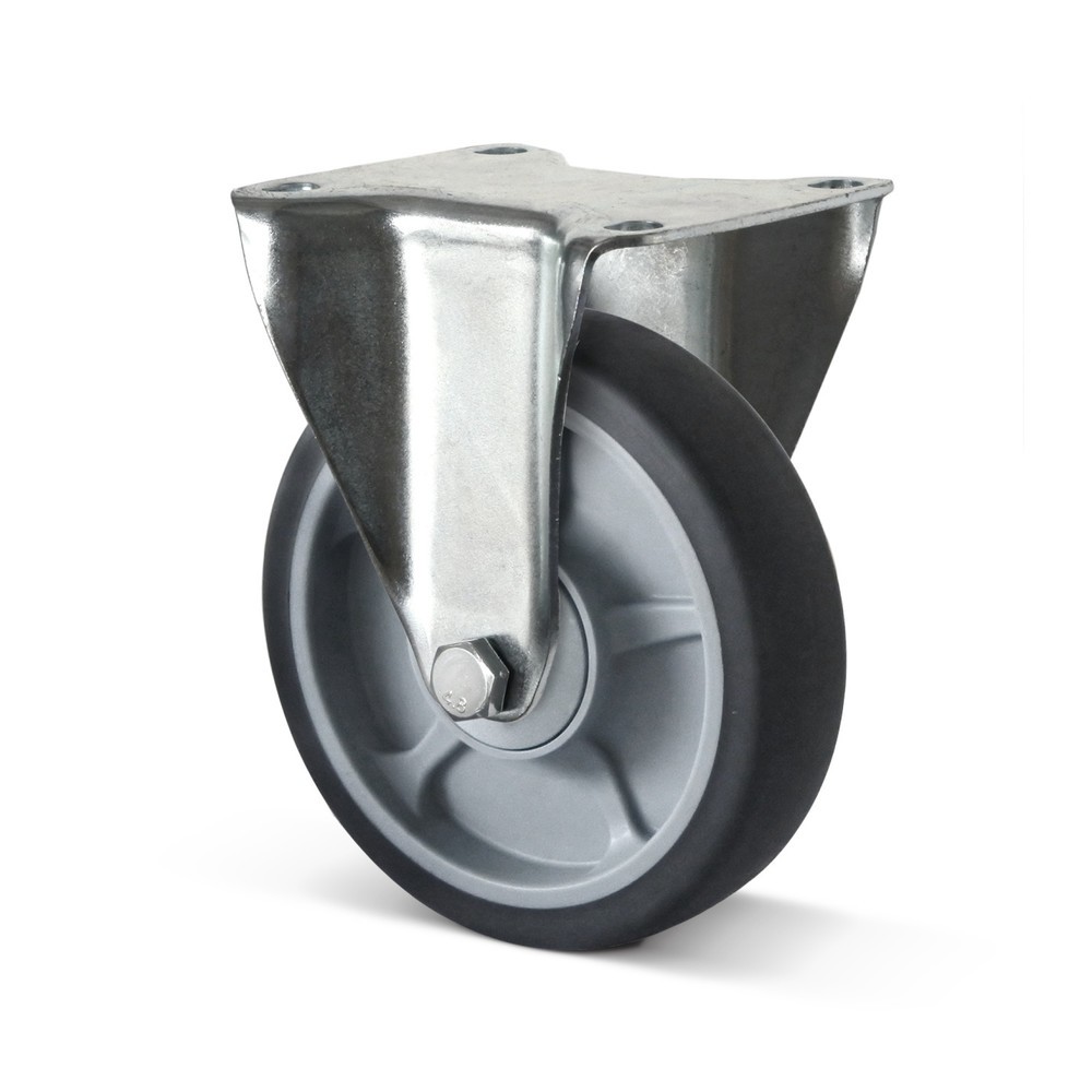 Product afbeelding: Bokwiel TPE, niet strepend, Øxb 100 x 35 mm, capaciteit 135 kg