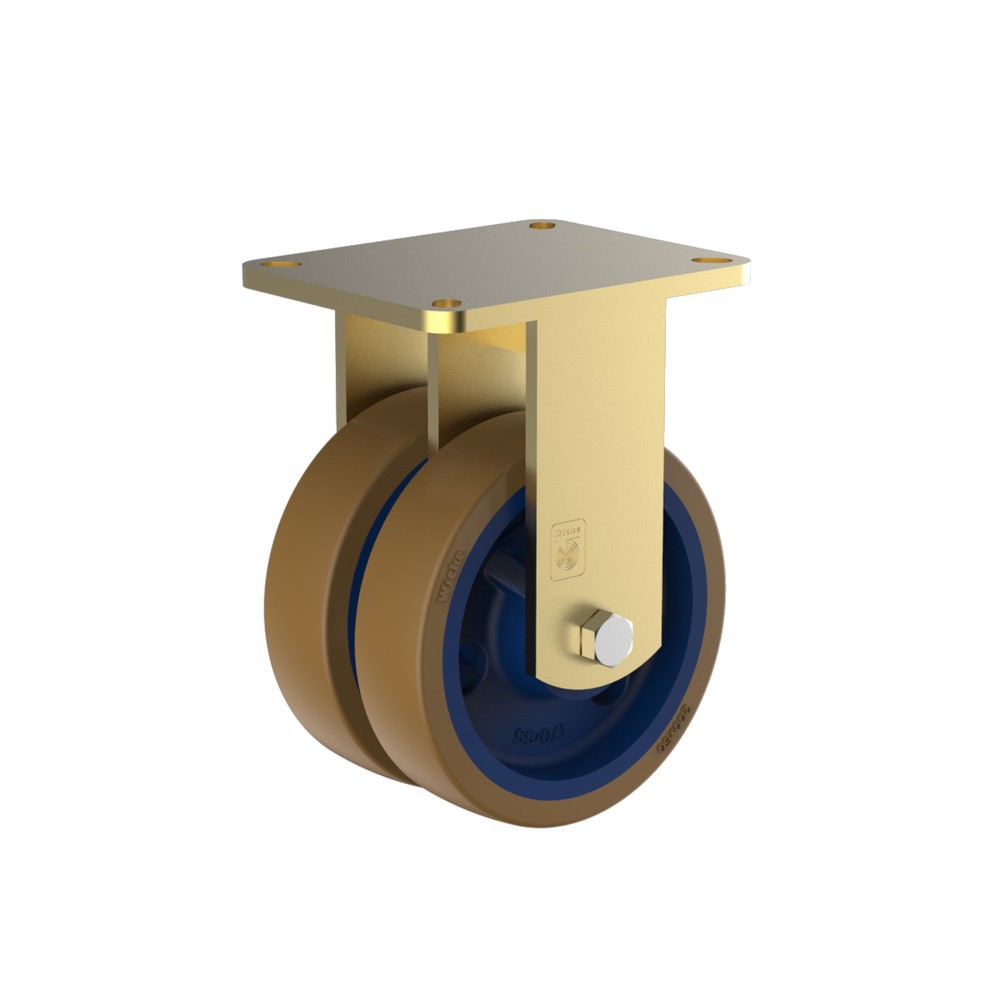 Product afbeelding: Bokwiel voor zware last Wicke Topthane® PU, Ø x breedte 250 x 50 mm, cap. 2.200 kg