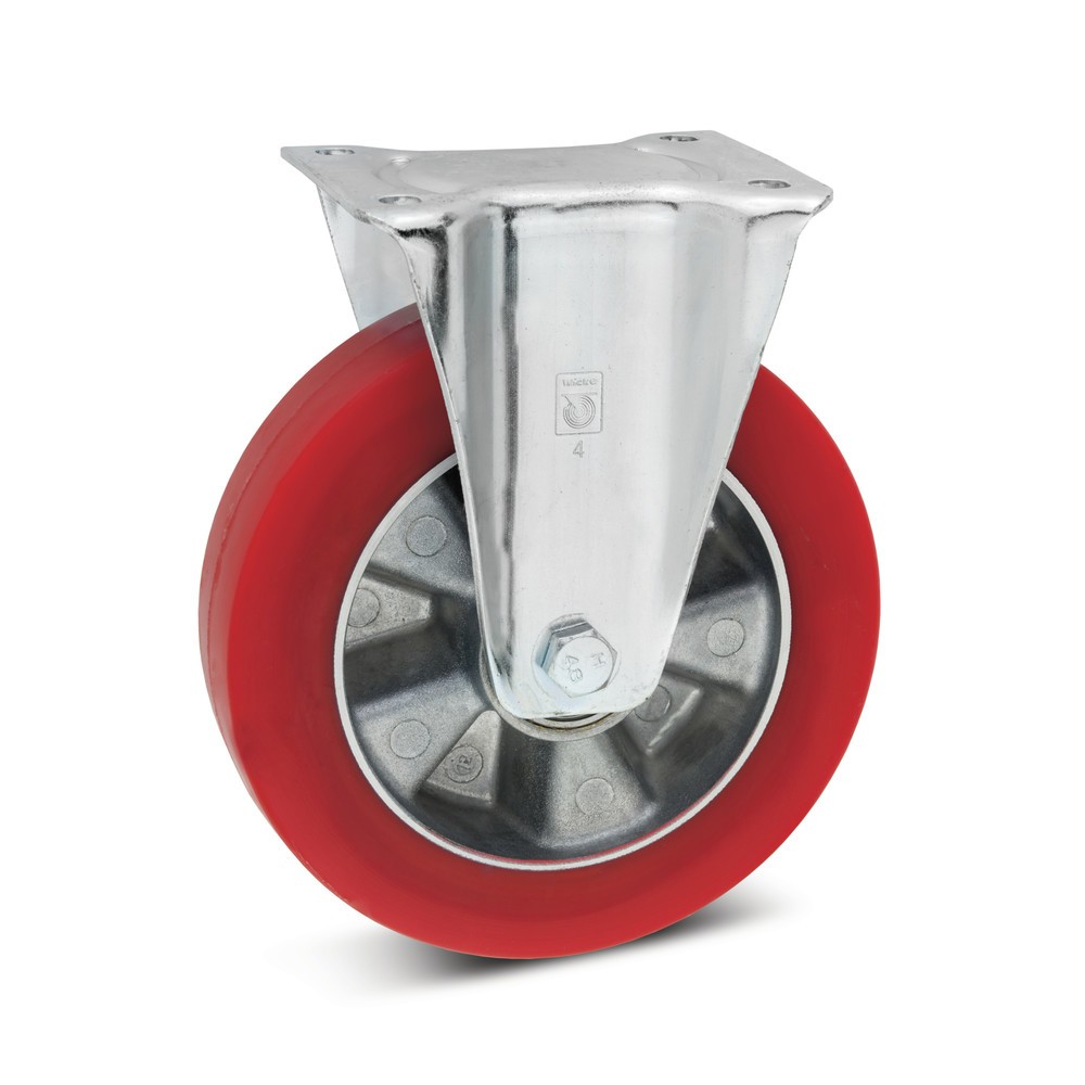 Product afbeelding: Bokwiel Wicke soft-PU, Ø x breedte 100 x 40 mm, cap. 180 kg